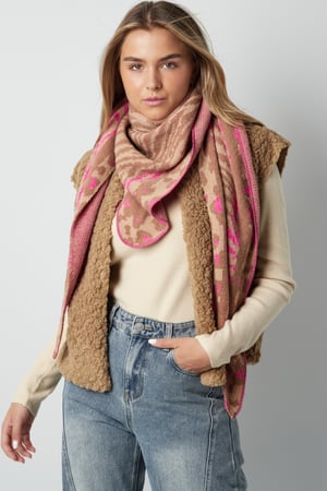 Vibrant vibes scarf - fuchsia h5 Picture2